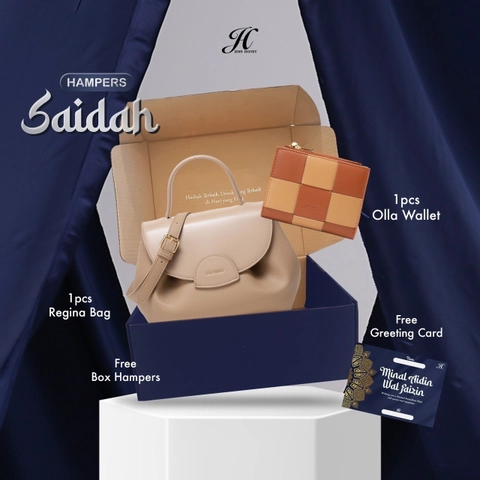 SAIDAH HAMPERS (Regina Bag + Olla Wallet) - hampers ramadhan - hampers lebaran